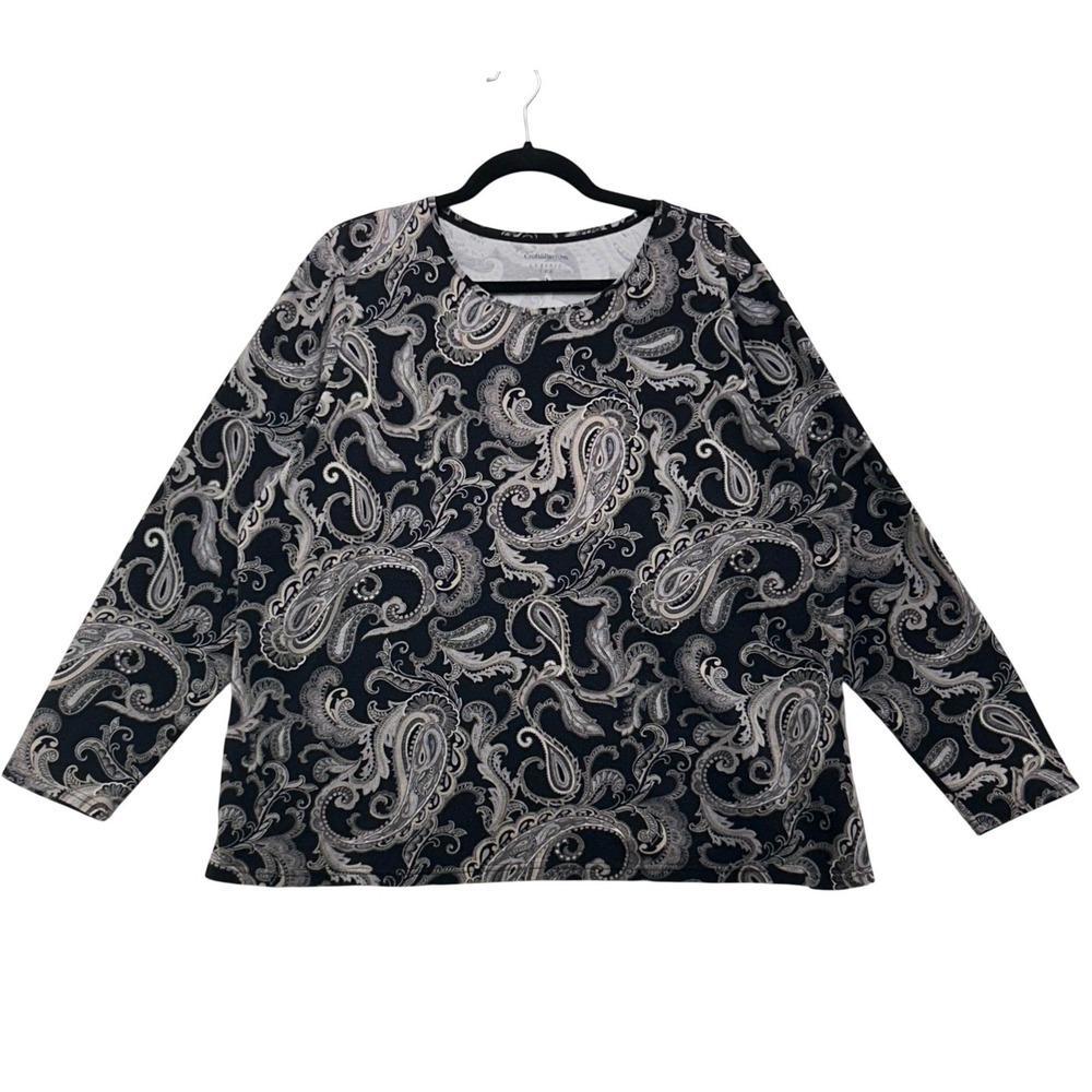 Croft & Barrow Tee 2x‎ Black